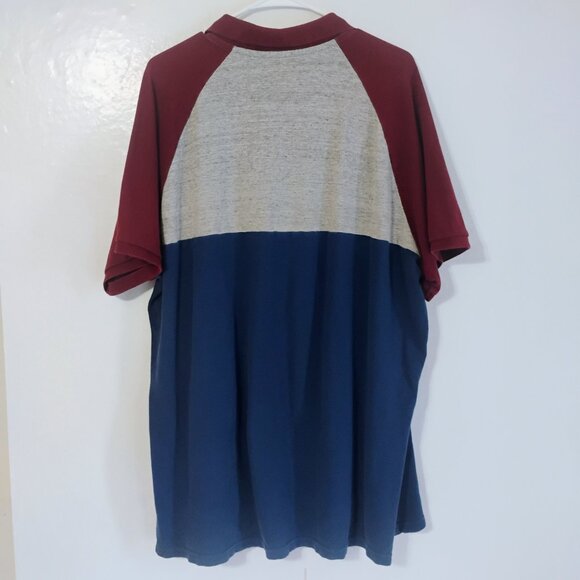 American Eagle XXL Colorblock Polo Shirt Core Flex Classic Fit - Picture 6 of 6